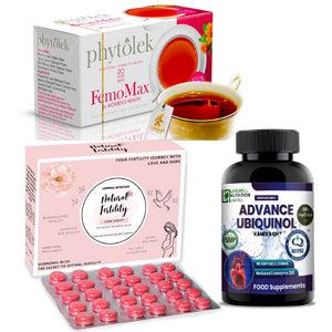 Save £'s with Ovee Tablet, Advance Ubiquinol & Fertility Wellness Tea