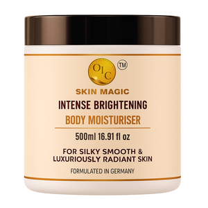 Skin Magic Intense Brightening Body Moisturiser 500ml With Collagen, Hibiscus, & Tranexamic Acid, For Silky Smooth & Luxuriously Radiant Skin