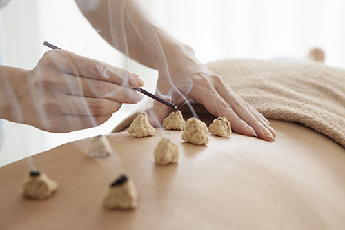 Wakakusa Japanese Moxibustion Moxa, Gold Moxa Natural Mugwort Expelling Cold Relieve Pain Moxibustion Moxa Health Care 500g