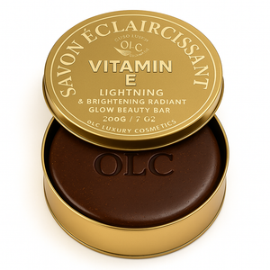 Lightening & Brightening Scrub Soap Bar with Vitamin E – Dark Spot Corrector & Skin Revival  Infused with Kojic Acid, Niacinamide, and Sepiwhite | 200 g