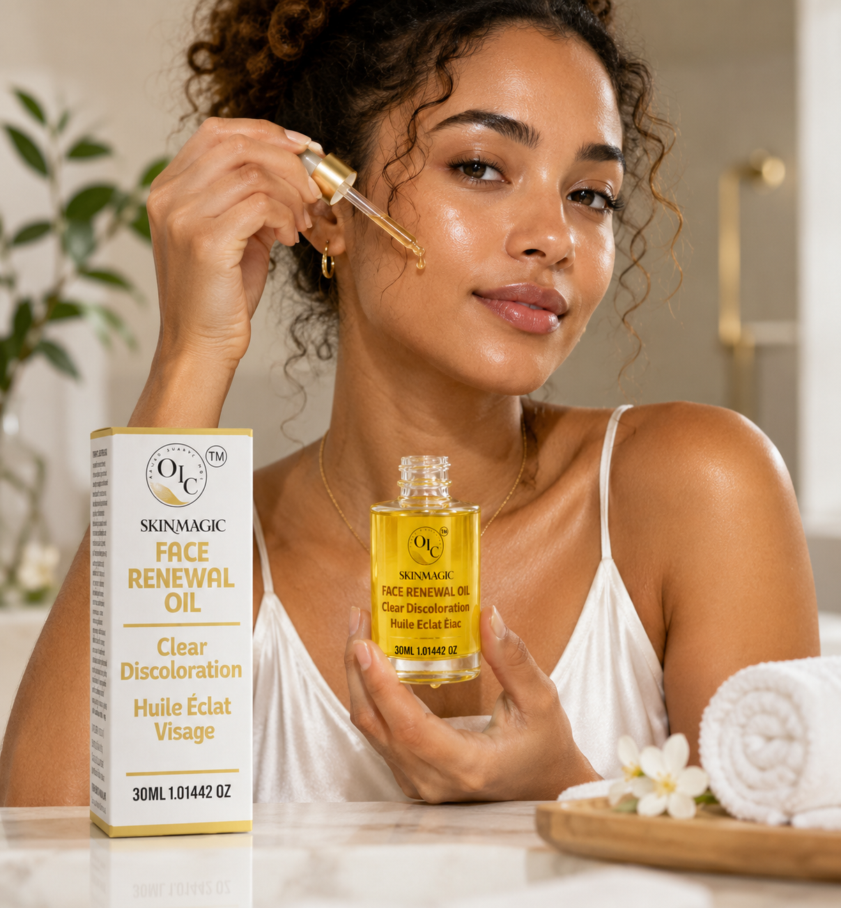 Skin Magic Face Renewal Oil – 30ml: Elevate Your Skincare Routine with Intense Hydration, Brightening Benefits, and Revitalising Ingredients for a Radiant Glow