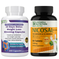 Powerful Duo -Nicosal Immune Booster & Colon Cleanse, Boost your Immune System & Detoxify your Body