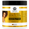 Moisturising Intense Lightening & Brightening 500ml Body Butter Diminishes Appearance of Dark Spots, Blemishes & Hyperpigmentation, Transforms Skin with Radiance and Nourishment Suitable for Uneven Skin Tone