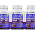 Turmeric Curcumin BCM-95 Active Curcumin with Saffron Extract X3 VitaCap  120 Tablets