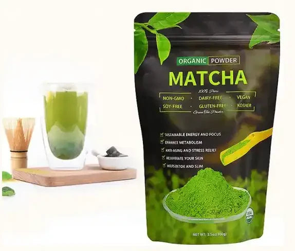 Organic Matcha Green Tea Powder Plant Based Super Food 200 Grams
